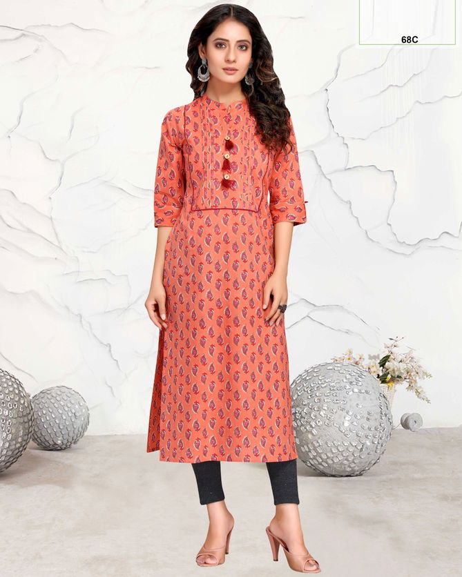 Srivalli Casual Cotton Kurti Catalog